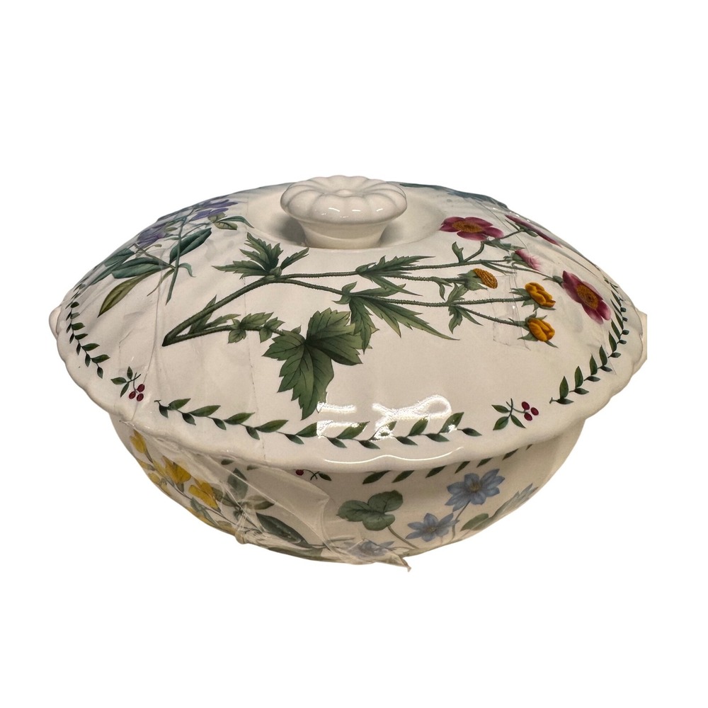Mikasa Maxima Summer Symphony CAJ14 Lidded Casserole Dish Fine China Japan
